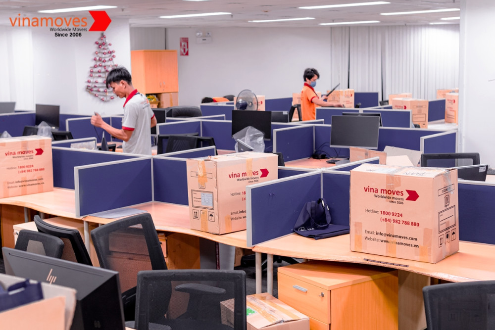 Chuyển văn phòng và chuyển nhà từ TP.HCM đến cách tỉnh, thành khác cùng Vinamoves