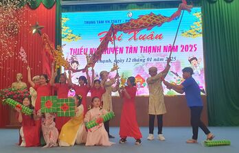 Tân Thạnh: Sôi nổi Hội trại Xuân năm 2025 Tân Thạnh: Sôi nổi Hội trại Xuân năm 2025