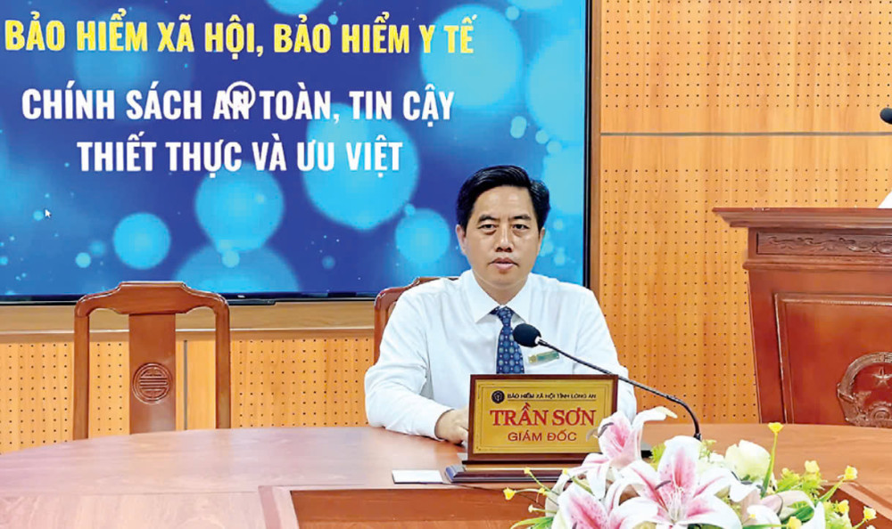 Bảo hiểm xã hội tỉnh Long An: 30 mùa xuân 'dệt lưới' an sinh xã hội Giám đốc Bảo hiểm xã hội tỉnh Long An - Trần Sơn