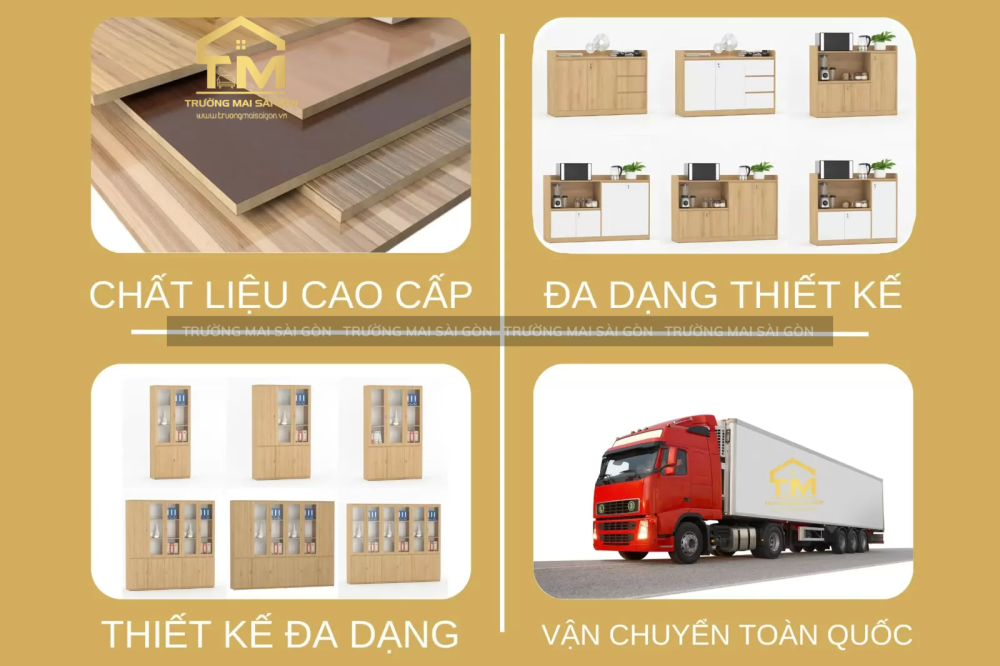 Nội thất Trường Mai Sài Gòn đơn vị bán tủ đựng hồ sơ tài liệu văn phòng tại Long An uy tín