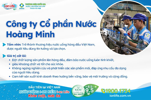 Nhà máy nước i-on Life định hướng chất lượng vì sức khỏe