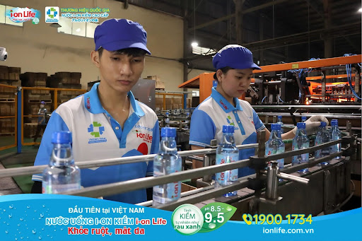 Nhà máy nước i-on Life định hướng chất lượng vì sức khỏe