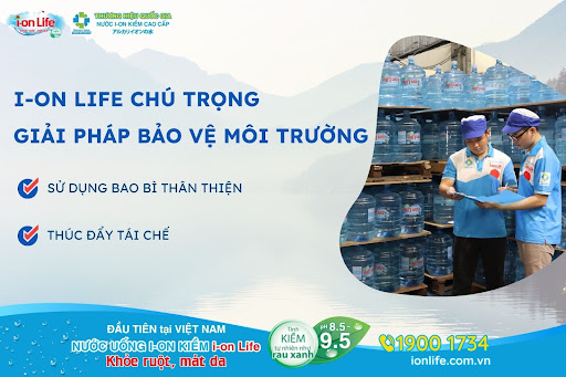 Nhà máy nước i-on Life định hướng chất lượng vì sức khỏe