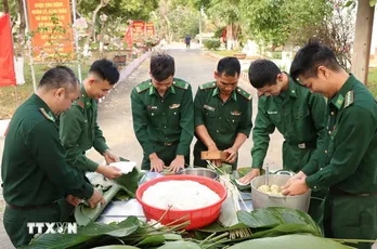 Tết của những chiến sỹ quân hàm xanh nơi vùng biên Tổ quốc