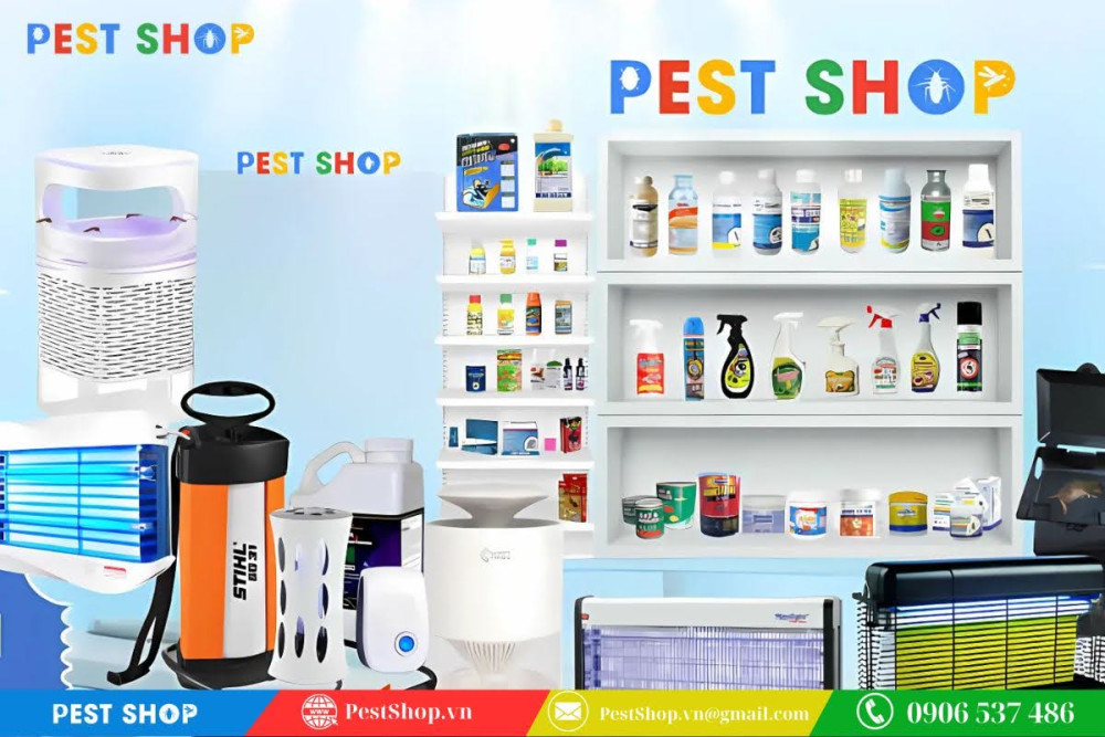 Pest Shop cung cấp thuốc diệt muỗi và đèn diệt muỗi uy tín
