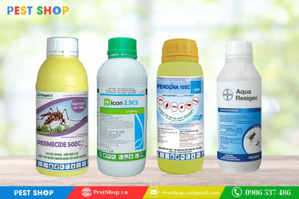 Pest Shop cung cấp thuốc diệt muỗi và đèn diệt muỗi uy tín