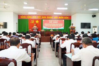 Tân Trụ thông qua dự thảo Đề án đổi mới, sắp xếp tổ chức bộ máy