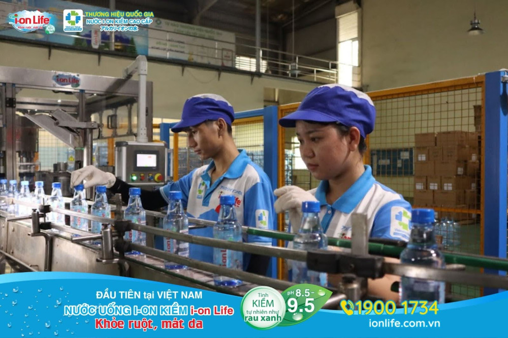 i-on Life: Tiên phong trong công nghệ sản xuất nước ion kiềm tại Việt Nam
