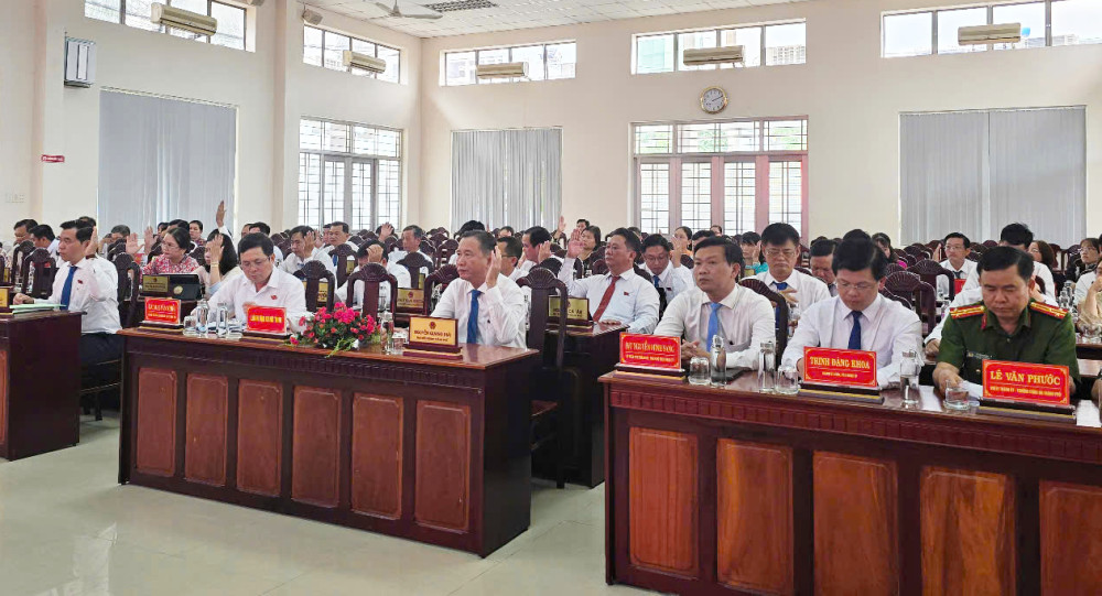 HĐND TP.Tân An thông qua Nghị quyết về thành lập cơ quan chuyên môn thuộc UBND thành phố