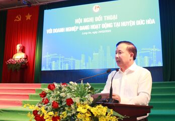 Removing difficulties for enterprises operating in Duc Hoa district