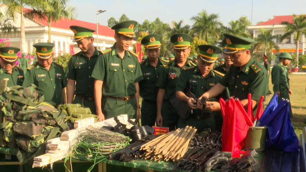 Bộ đội Biên phòng Long An ra quân huấn luyện năm 2025