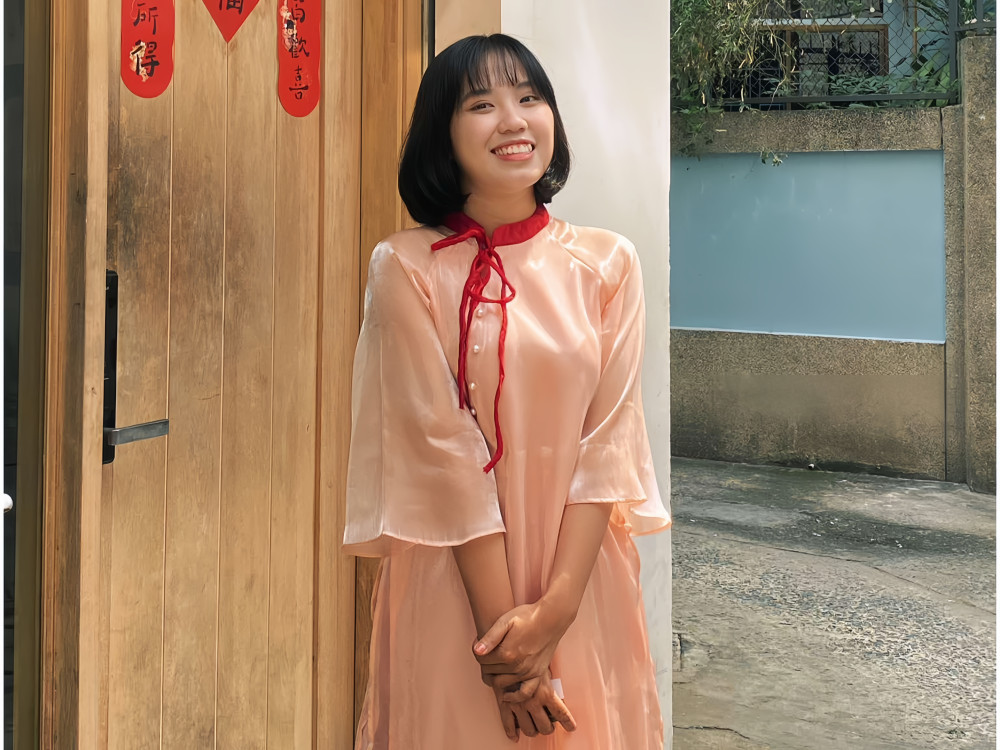 Chị Lê Châu Thị Huyền Phú (xã Thạnh Hưng, thị xã Kiến Tường) biết cách cân bằng cuộc sống để cảm thấy tự tin, hạnh phúc mỗi ngày