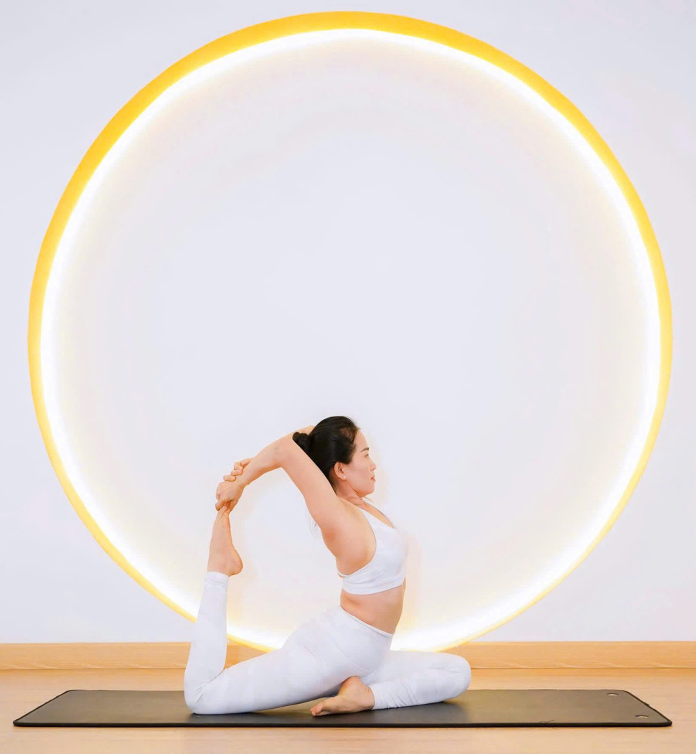 Chị Võ Thị Tuyết Vân (xã Hiệp Thạnh, huyện Châu Thành) nhận thấy tập Yoga mang lại lợi ích rõ rệt, cải thiện thân - tâm - trí