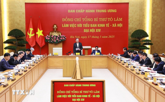 Tổng Bí thư: Báo cáo Kinh tế-Xã hội phải là cẩm nang hiện thực hóa mục tiêu phát triển Tổng Bí thư: Báo cáo Kinh tế-Xã hội phải là cẩm nang hiện thực hóa mục tiêu phát triển