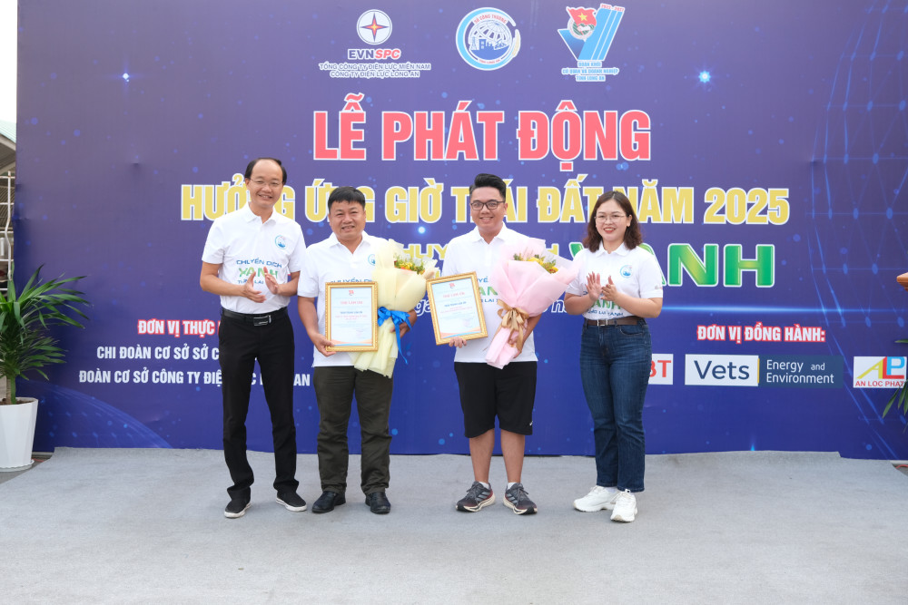 Long An: Phát động hưởng ứng Giờ Trái đất năm 2025 và giải chạy ‘Chuyển dịch xanh – Tương lai xanh’