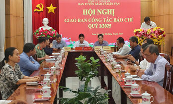 Hội nghị giao ban công tác báo chí quí I/2025