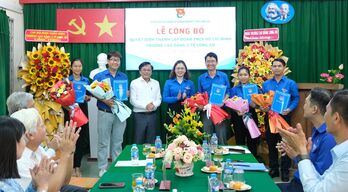 Thành lập Đoàn cơ sở Trường Cao đẳng Y tế Long An
