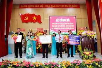 Xã Phước Đông đạt chuẩn nông thôn mới kiểu mẫu về văn hóa