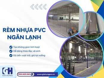 Vì sao các chủ kho xưởng, nhà hàng ngày càng ưa chuộng rèm nhựa PVC?