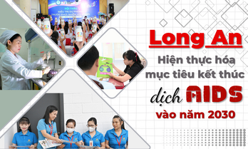 Long An: Hiện thực hóa mục tiêu kết thúc dịch AIDS vào năm 2030
