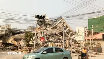 Mỹ sẽ cung cấp một số hình thức hỗ trợ Myanmar và Thái Lan sau động đất