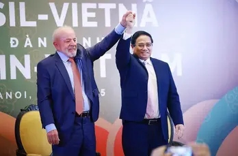 Việt Nam - Brazil hướng tới mục tiêu kim ngạch thương mại song phương 15 tỷ USD