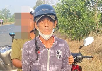 Lấy trộm xe môtô tại Tiền Giang chạy về Long An thì bị bắt