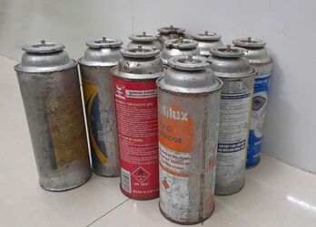 Hiểm họa từ bình gas mini tái sử dụng