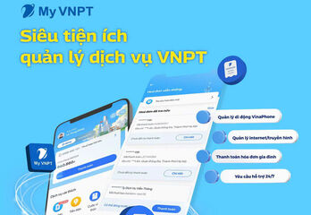 Ứng dụng MyVNPT: Trải nghiệm số hóa không dùng tiền mặt cùng VNPT Vinaphone Long An