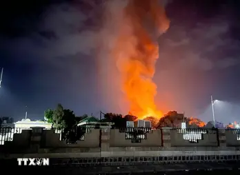 Mỹ không kích vào thành phố Saada của Yemen
