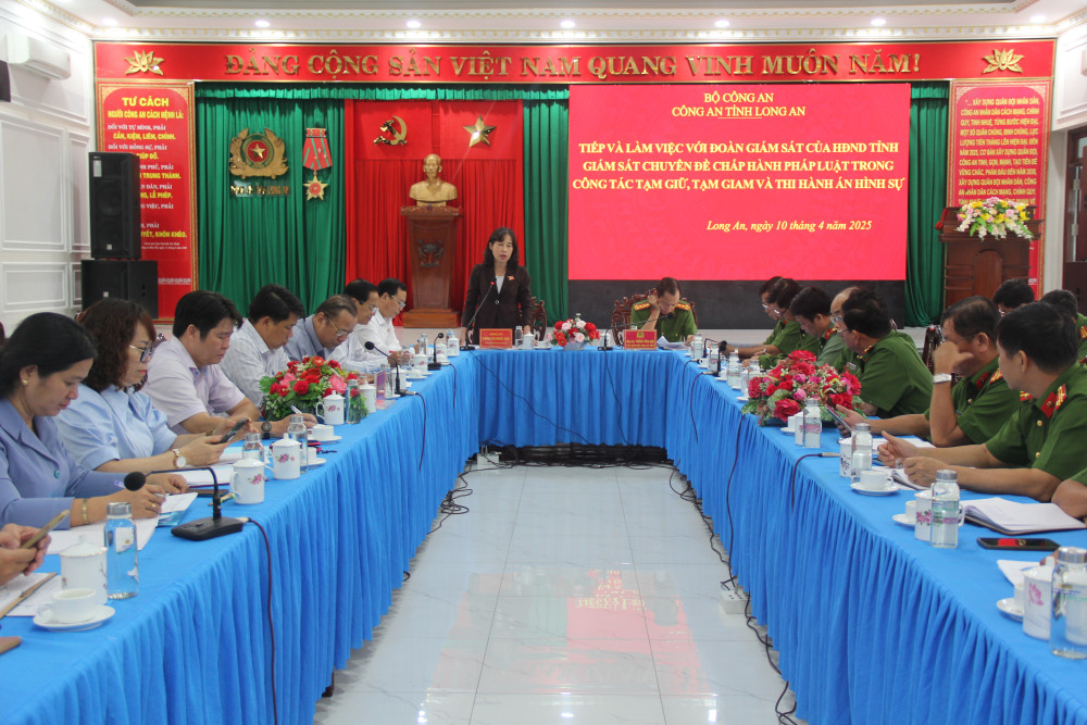 Giám sát việc chấp hành pháp luật trong công tác tạm giữ, tạm giam và thi hành án hình sự