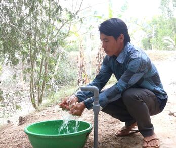 Long An: Hộ dân nông thôn sử dụng nước sạch đạt hơn 82%