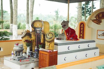 Đến cù lao Ông Hổ thăm Khu lưu niệm Bác Tôn