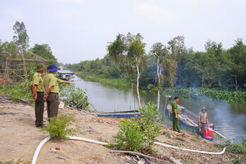 Đề phòng cháy rừng mùa khô