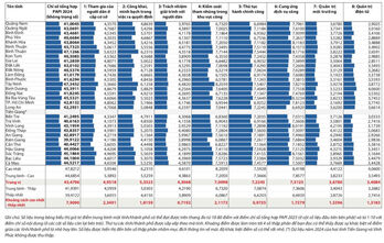 Long An scores 42.29 points in 2024 PAPI Index, ranks 46th nationwide