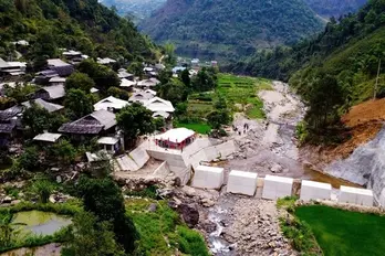 Vietnam's first Sabo dam inaugurated in Son La