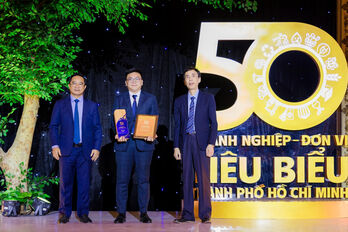 Công ty TNHH San Hà vinh dự vào Top 50 doanh nghiệp tiêu biểu của TP.HCM