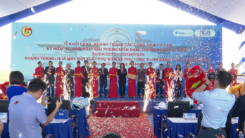 Long An inaugurating the Factory producing accessories and spare parts for the automobile industry