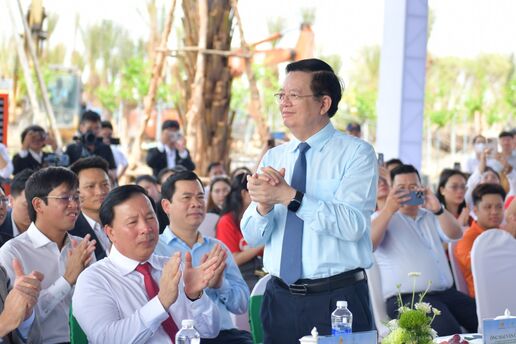 Phó Thủ tướng Chính phủ - Mai Văn Chính dự Lễ khởi công Khu đô thị sinh thái, thương mại du lịch Eco Retreat