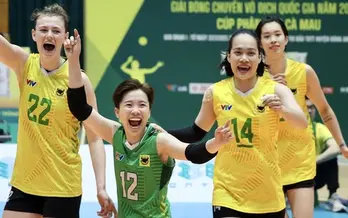 Lịch trực tiếp AVC Champions League 22/4: VTV Bình Điền Long An - Iran VC