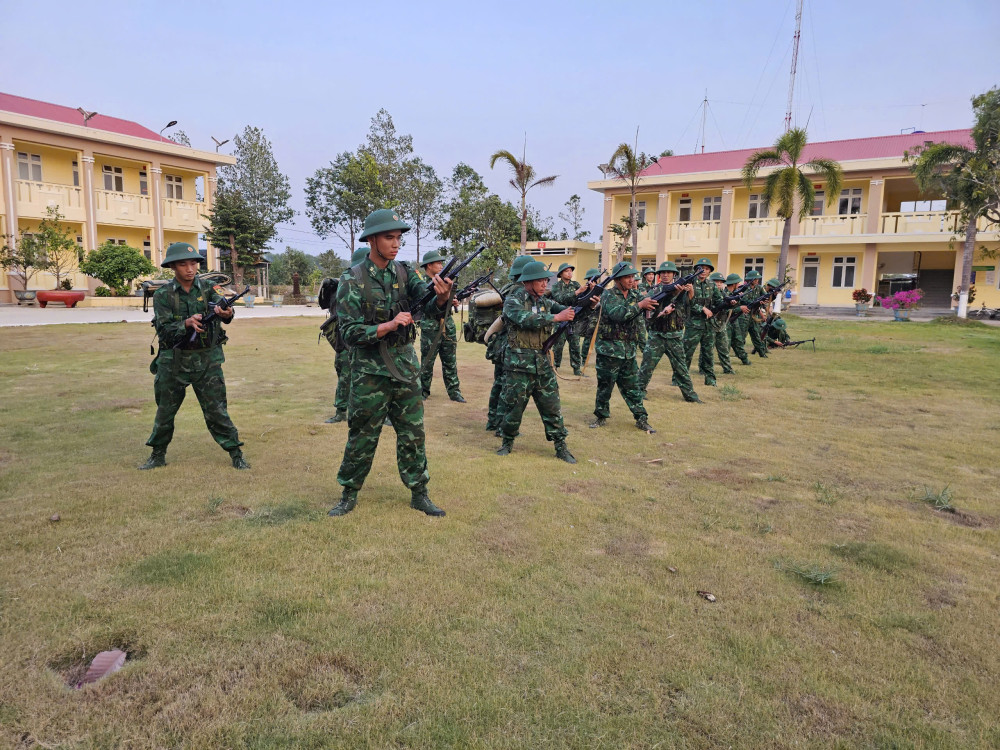 Đồn Biên phòng Mỹ Thạnh Tây giữ bình yên biên giới