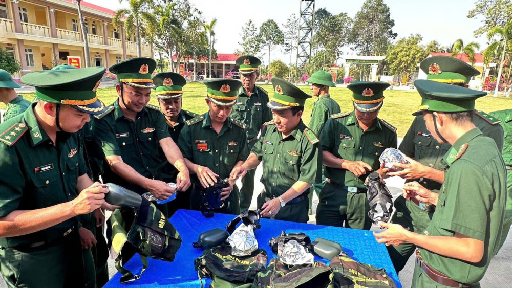 Đồn Biên phòng Mỹ Thạnh Tây giữ bình yên biên giới