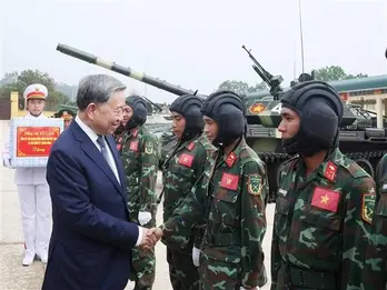 Tank-Armored Corps must truly be strong attack force: Party chief