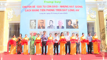 Khai mạc Trưng bày chuyên đề 'Cựu tù Côn Đảo - Những hạt giống cách mạng tiền phong trên đất Long An'