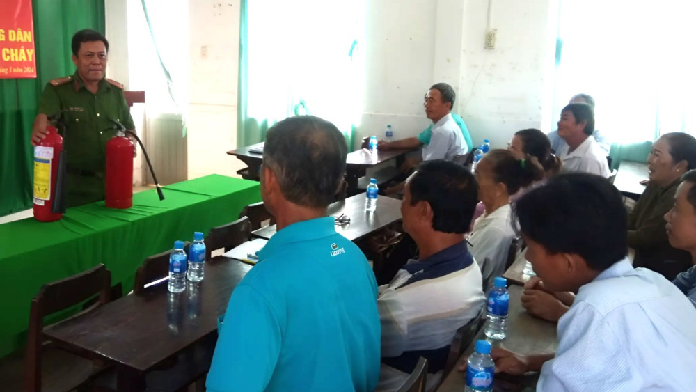 Nông dân chủ động phòng cháy