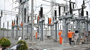 Đóng điện công trình tăng công suất Trạm 110kV Thủ Thừa