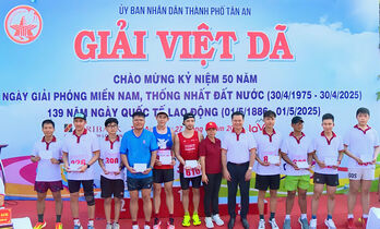 TP. Tân An: Sôi nổi Giải Việt dã chào mừng lễ 30/4