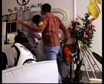 Xem xét xử lý hành chính người chồng trong clip có hành vi bạo hành vợ