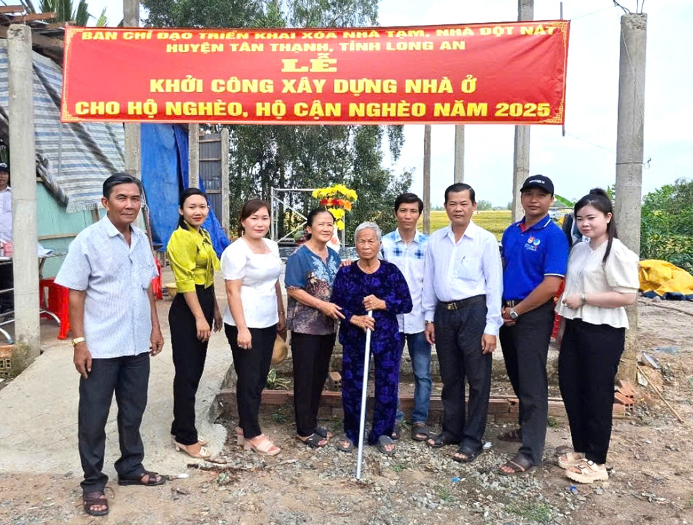 Xây mái ấm, dựng niềm tin