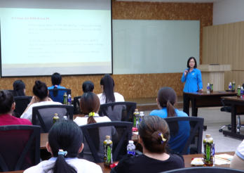 Thực hiện 5 cuộc tuyên truyền chính sách pháp luật và chăm sóc sức khỏe sinh sản trong tháng công nhân 2025